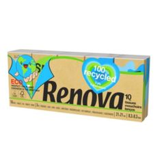 Lenços Bolso Papel 100% Reciclados