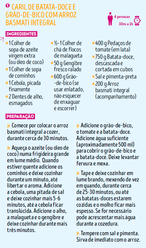 receita de caril de batata doce